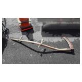 Antique Brush Scythe Farm Tool