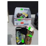 Trailer Accessories lot includes, 7way RV plug,