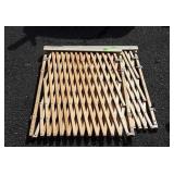 Two wooden Evenflo Accordion style Stair door