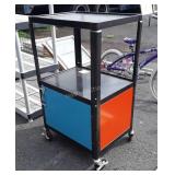 Metal TV Projector Cart School Type,
