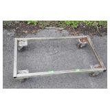 Metal framed 4 way movers cart