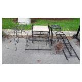 Metal Wares Home Furnishings lot. Pot hanger