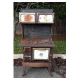 Cottage Wood Fired Kitchen Cookstove, top