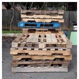 15 Used Wooden Pallets, still in good usable