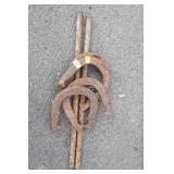Set of Pitching Horse Shoes Game