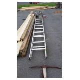 18ft aluminum extension Ladder