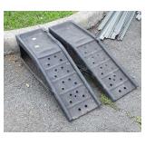 Set of metal Car Ramps