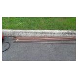 15 Copper Ground Rods, 6ft long each