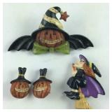 Halloween pins and earrings