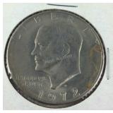 1972 D Eisenhower Dollar