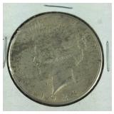 1923 peace Dollar