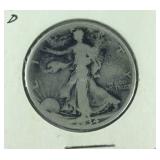 1934 D walking liberty half dollar