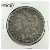 1881 Morgan Dollar