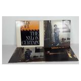 Billy Joel vinyl record albums, four, three