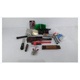 Tools, surge protectors, wrenches, drill bits and