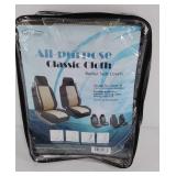 Cloth Bucket Seat Covers, new in package