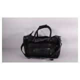 Genuine leather duffel bag, good condition