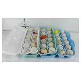 Three dozen used golf balls, includes Titleist,