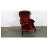 Victorian parlor chair