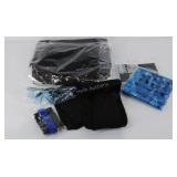 Athletic wear accessories, 2 eyeglass cases,  2