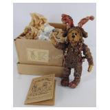 Shoe Box Bear in original box and certificate of