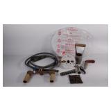 Gardening and plumbing group, hose attachments,