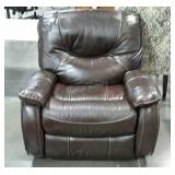 Leather look recliner, 40" wide, seller code C6