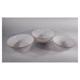 Glass bowls, do have chips