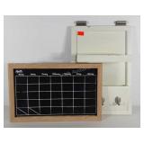 Wall organizers, calendar chalkboard 17x11 and