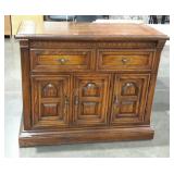 American Drew server with bar top, 19 x 41 x 34