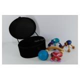 Hand held massage tools, group of 5