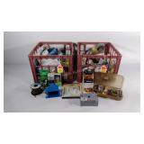 Electrical group, grounding plug, outlets, wire