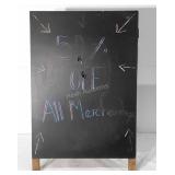 Sandwich chalkboard sign, 22.5" x 33.5"