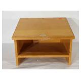 Wooden podium, 14" x 15" x 18.5"