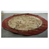 Round rug, 7