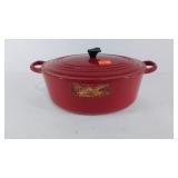 Le Creuset Roasting pan with lid, handle on lid