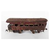 Toy train car, 13"
