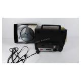 gaf 1388 movie projector in self contained case,