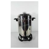 DeLonghi commercial coffee maker, powers up, 17"
