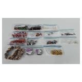 Jewelry, includes breast cancer ribbon charms,