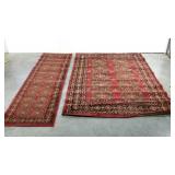 Runner -27 x 89-and area rug-59 x 84