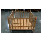 Oak Hill play pen, 39 x 41 x 27