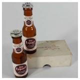 Advertising,  Old Export beer bottle salt &