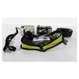 Camera group, includes Olympus digital camera,