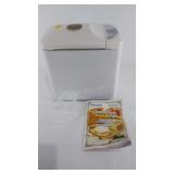 Panasonic automatic bread maker, powers up,