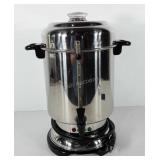 DeLonghi commercial coffee maker, powers up, 17"