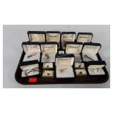 Jewelry, includes cuff links, pins, bracelets,