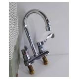 Heritage Chrome gooseneck faucet, New in box