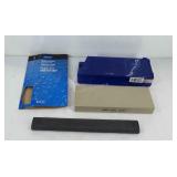 Waterstones, one Norton 1000 grit benchstone with