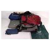 Purses, lunch box, wallet, etc.